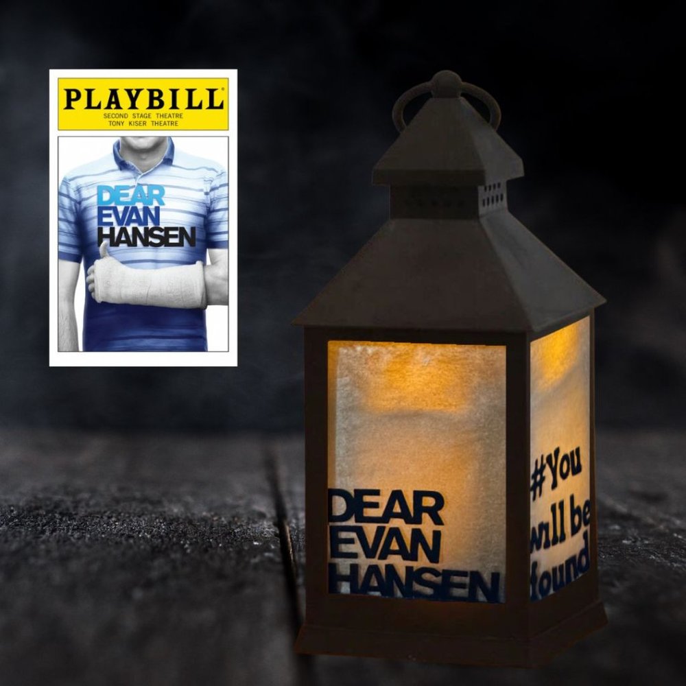 Dear Evan Hanson Themed Lantern